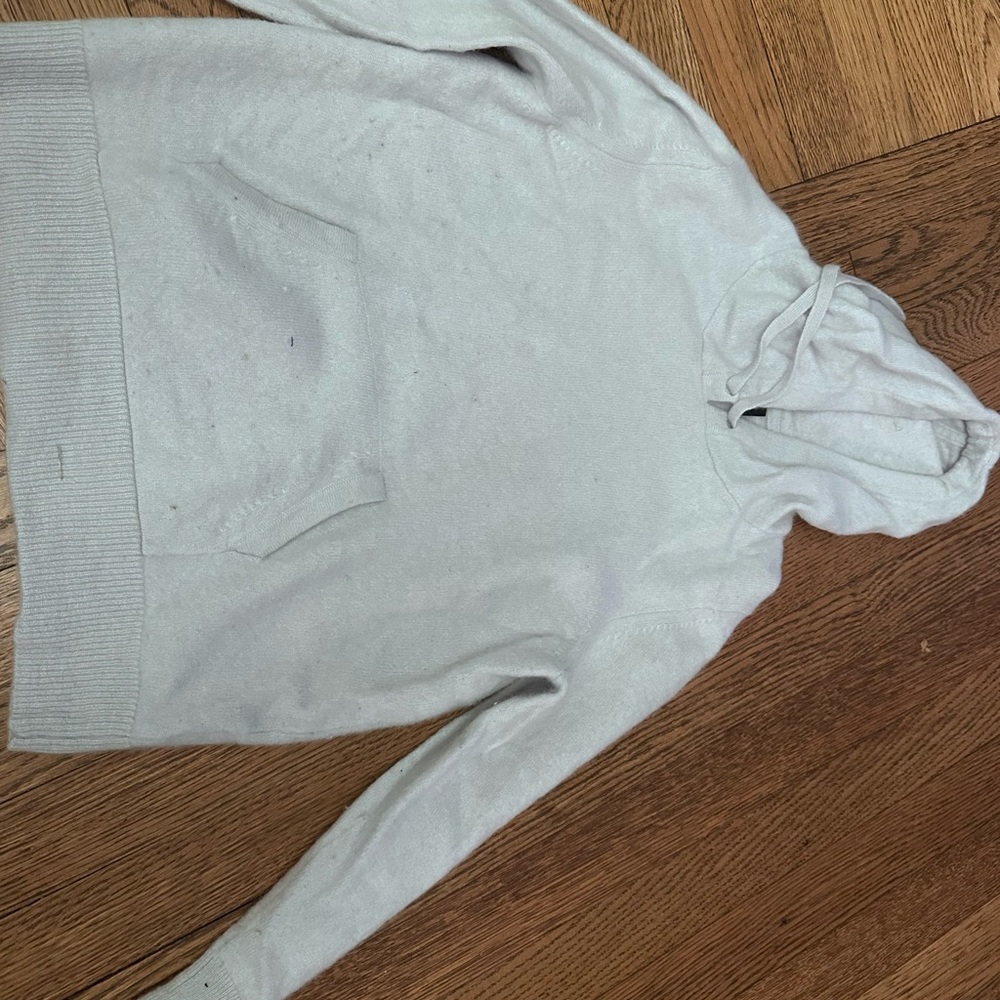 NAADAM Kids Soft Gray blue cashmere Sweater